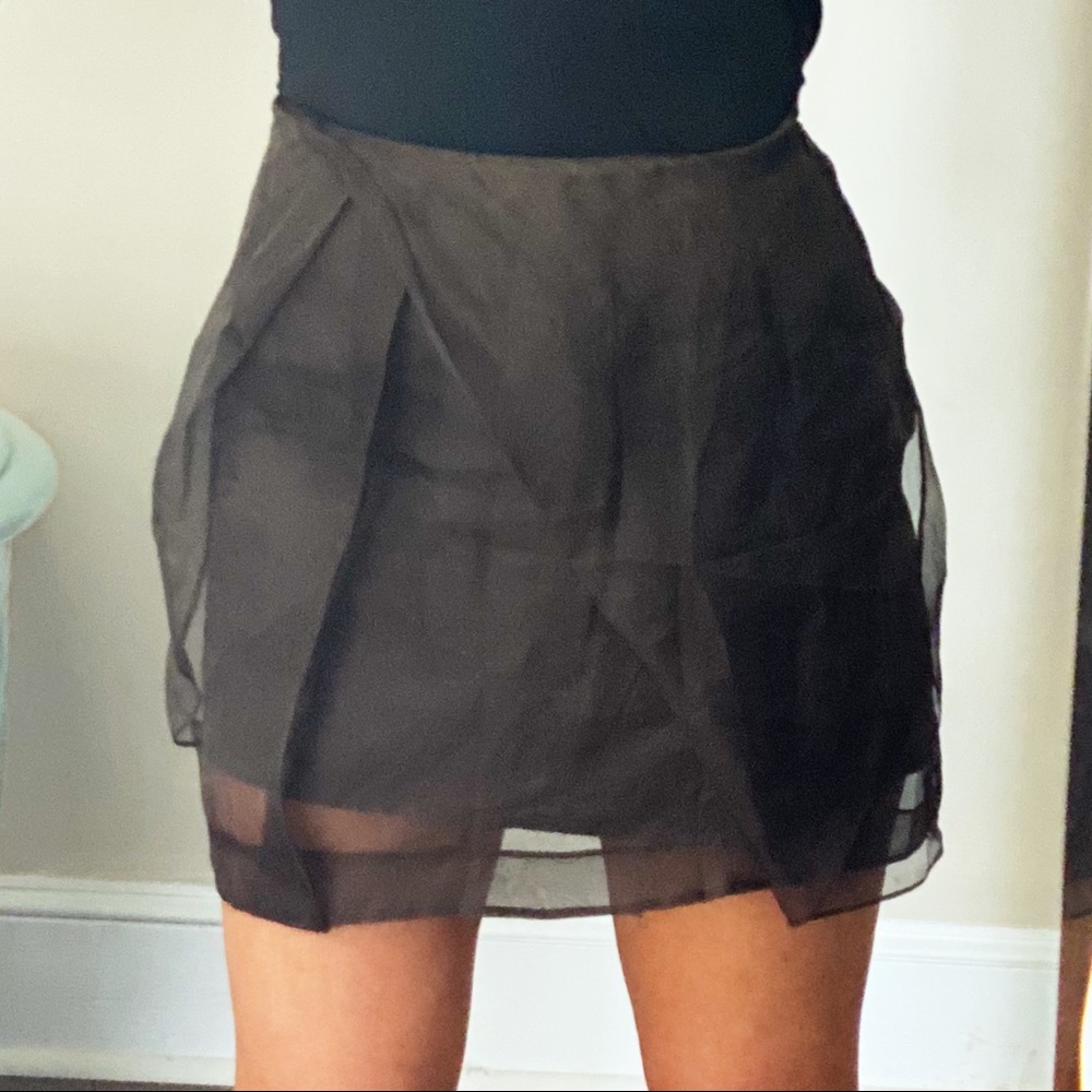 Chloe Jupe Krakow silk skirt Made in France NWT